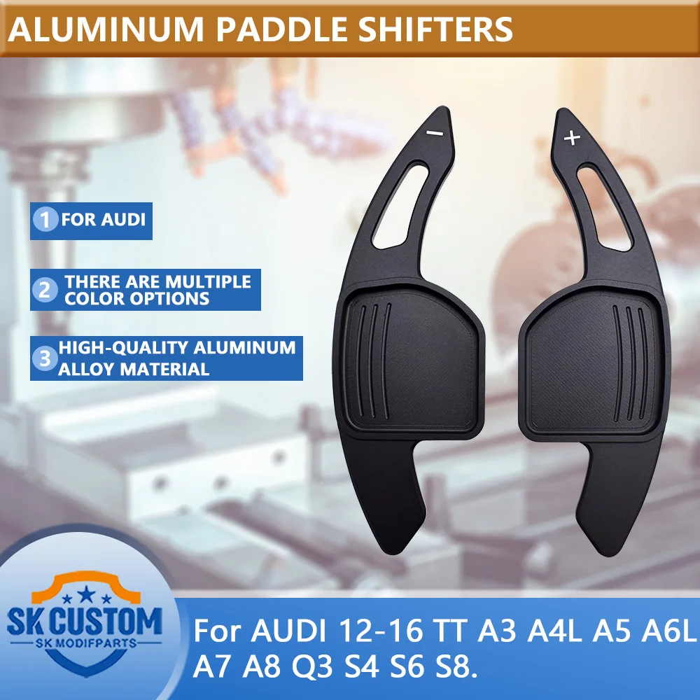 

Накладной рычаг переключения передач SK на руль, подходит для Audi 12-16 TT A3 A4L A5 A6L A7 A8 Q3 S4 S6 S8, аксессуары