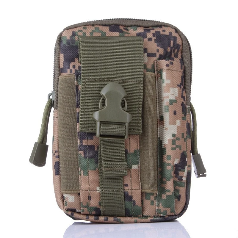Tactical waist bag, outdoor mobile phone bag, cycling sports multi-functional expansion accessory tool bag