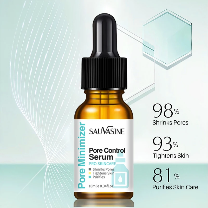 Pore Control-Sérum Pro Skincare, rétrécit les pores, resserre la peau et supporter fie, 10ml/0.34 fl.oz