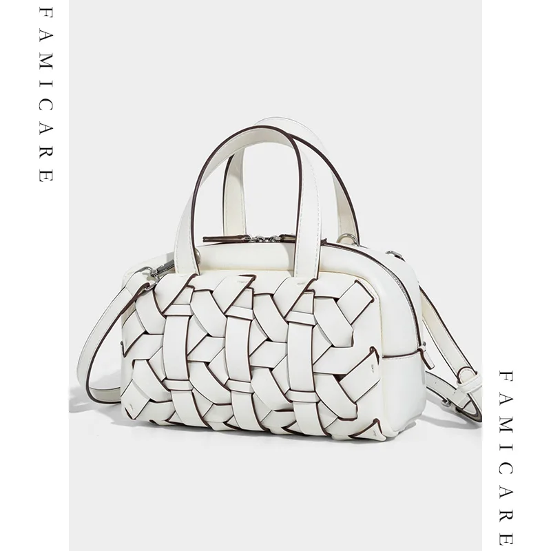 

Женская сумка, новинка 2025 года, тканая сумка для боулинга ручной работы, сумка через плечо под мышками, женская просторная сумка для поездок на работу, модный оптовый заказ