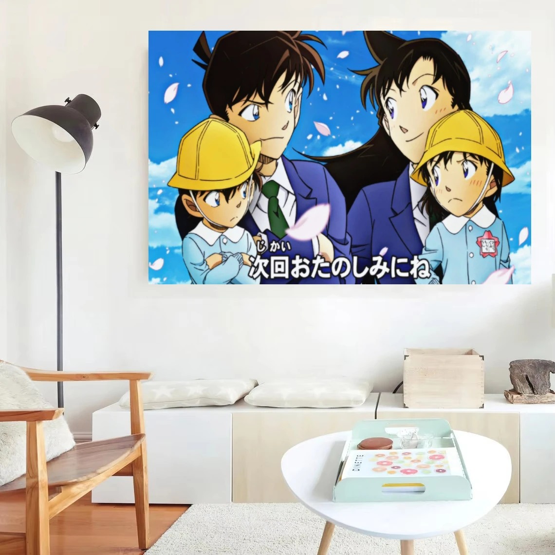 Oil Painting Classic Detective Anime Characters By Numbers Modern Wall Decor for Living Room Bedroom Perfect Gift Unframed