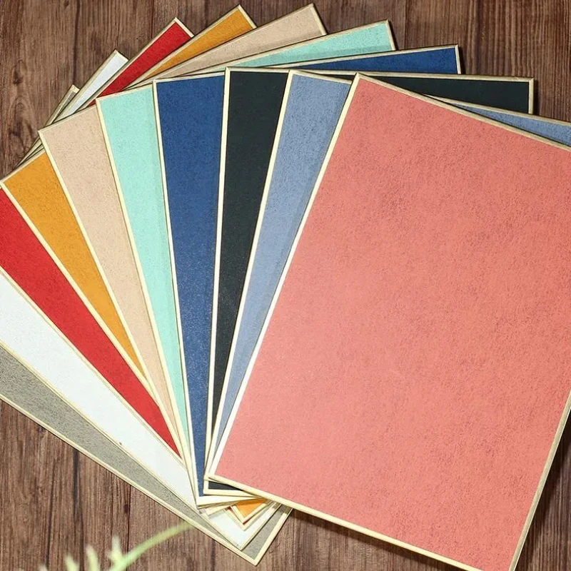 Hard Card Xuan Paper Cardboard Colorful Claborate-style Painting Treated Rice Paper Small Regular Script Xuan Paper Cardboard