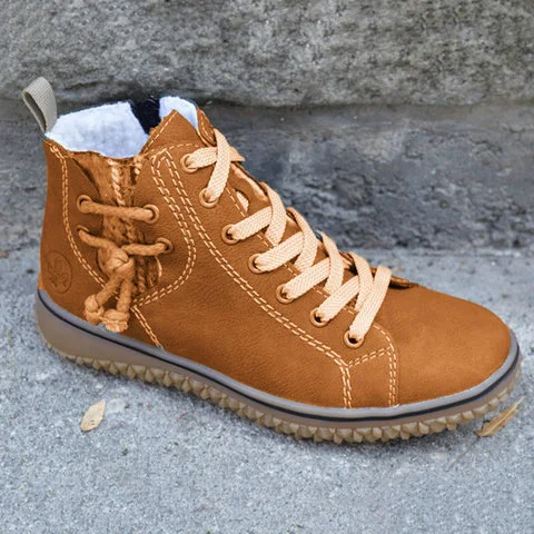 New Snow Boots Women's Flat Heel Martin Boots Winter Cotton Sports Shoes Walking Casual Shoes Women's Short Cotton Boots Large