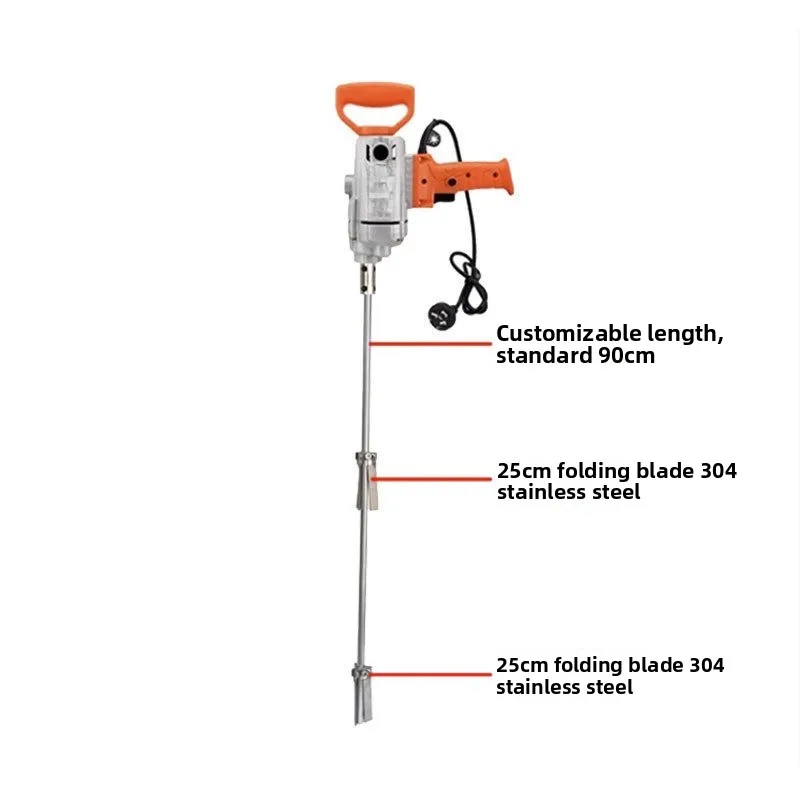 

Handheld explosion-proof paint mixer, pneumatic electric disperser