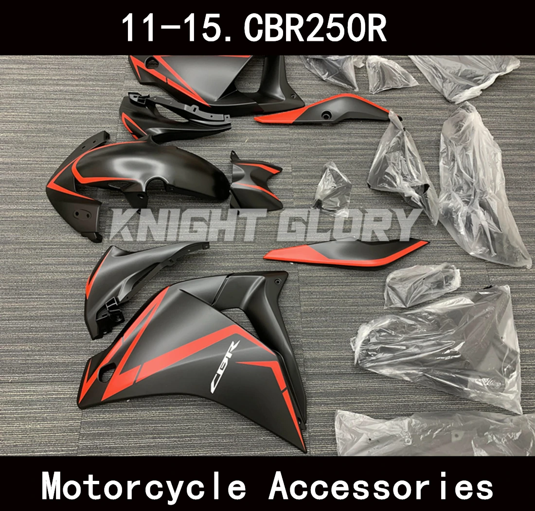 Suitable for CBR250R 2011-2015 MC41 Motorcycle Shell Fairing Spoiler Body ABS Injection Molding