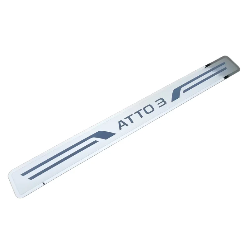 Per Byd Atto3 2020 2021 2022 2023 davanzale della porta battitacco piastra di copertura Trim soglia in acciaio inox pedale Styling proteggere assecorie per auto