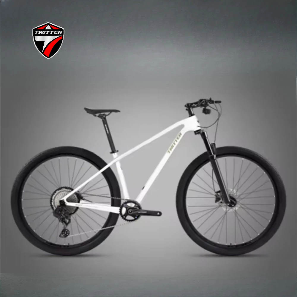 

TWITTER WARRIORpro 27.5/29In MTB M6100-12S/XT/M8100-24S Electronic Transmission OX-12S Hydraulic Disc Brake Carbon Mountain Bike