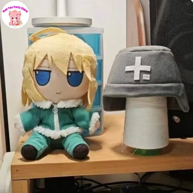 Girls' Last Tour Yuri Chito Kawaii Sitting Posture Plush Cotton Doll Funny Soft Stuffed Plushies Anime Toy Figures Fans Gift view 4