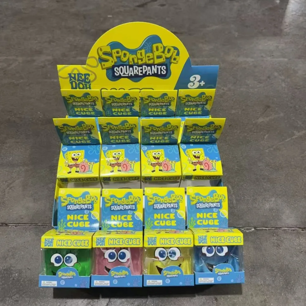 Spongebob Needoh Nice Cube Fidget Toy Stress Relief Sensory Cube For ADHD Focus Office Desk Calming Gadget