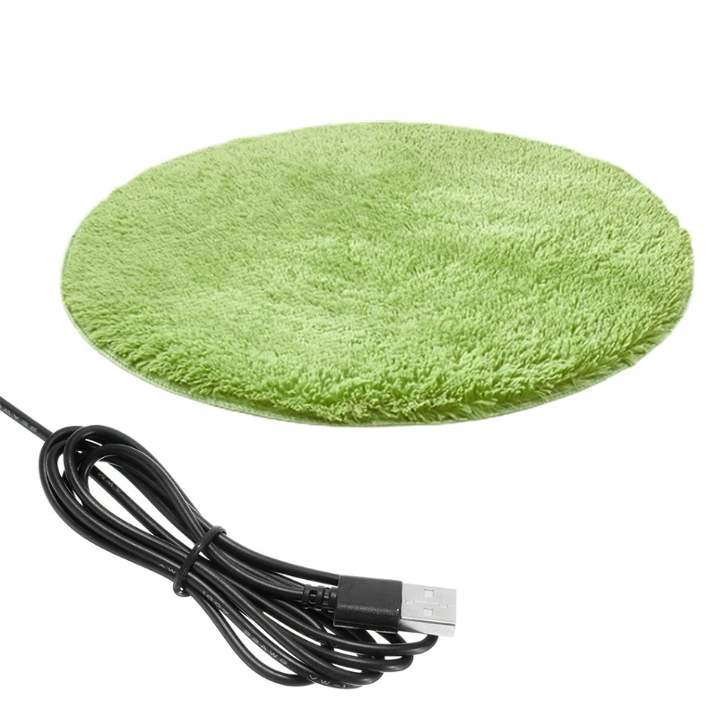 

USB Pet Electric Blanket Plush Pad Blanket for Cat Electric Heated Pad Anti-scratch Dog Heating Mat Sleeping Bed For Dog