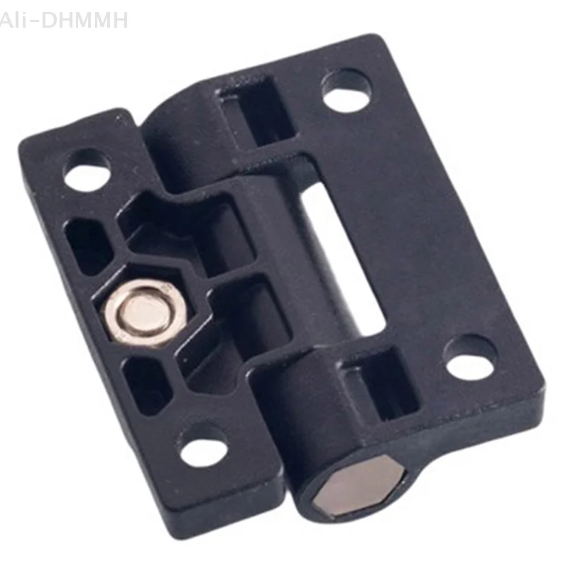 PA elektrische kastkastscharnieren Zwarte dempingsscharnieren Industriële apparatuur Metalen kastdeurscharnieren