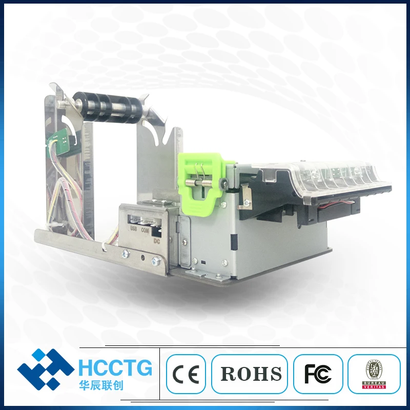 200mm RS232 USB Embedded Panel Auto Guillotine Cutter Receipt Thermal Kiosk Printer HCC-EU807