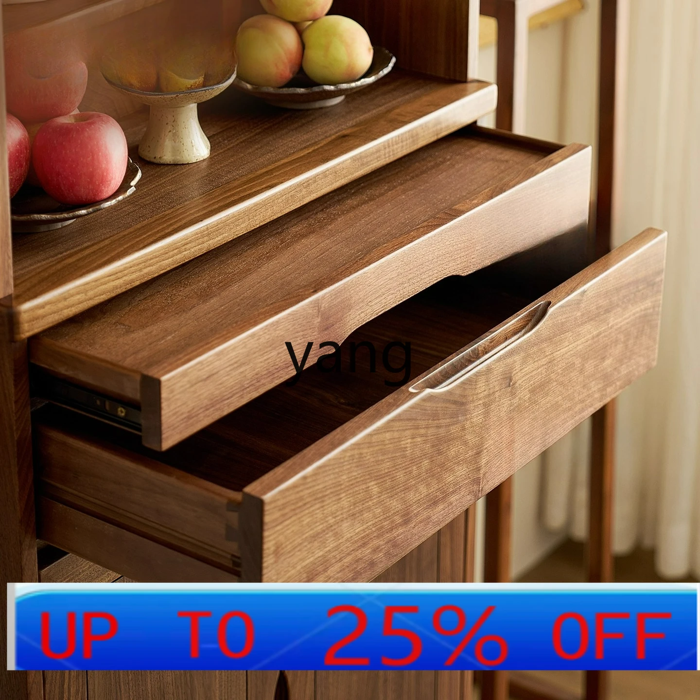 

Lmm black walnut Buddhist niche stand cabinet solid wood household shrine Buddhist platform new Chinese style Guanyin table