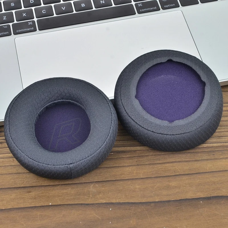 Replacement Ear Pads For 1More Spearhead VR H1005, H1006 PRO,H1707 Headphones - Comfortable Earmuff Covers In Material