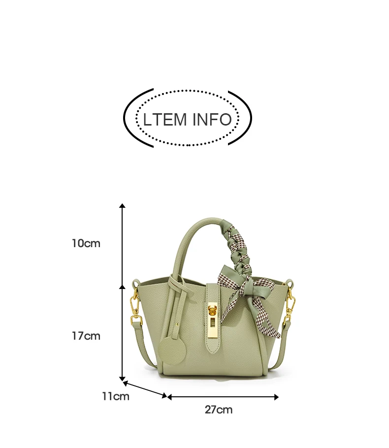 FOXER Damenhandtasche aus Spaltleder, Umhängetasche 2026, modische Damen-Crossbody-Tasche, leichte Luxus-Pendlertasche als Geschenk – Detail 14