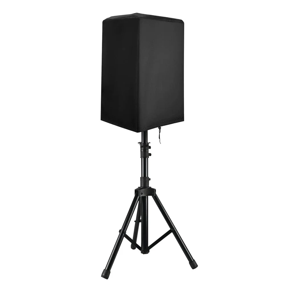 

Чехол для колонок черного цвета из ткани Оксфорд с серебряным покрытием, пыле- и водонепроницаемый, ветрозащитный, с защитой от УФ-излучения и легким дизайном