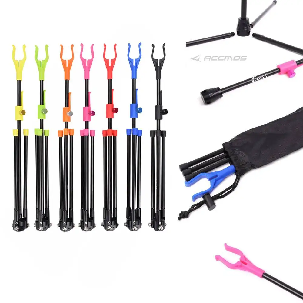 

Регулируемая разборная подставка для лука ACCMOS с сумкой для переноски для классических и составных луков