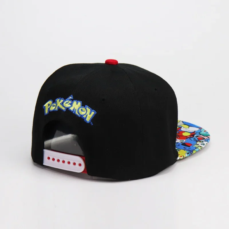 Pokemon Pikachu Embroidery Cap Boy Girl Baseball Hat Summer Sunhat Parent-child Cartoon Anime Outdoor Sport Shade Caps Kids Gift