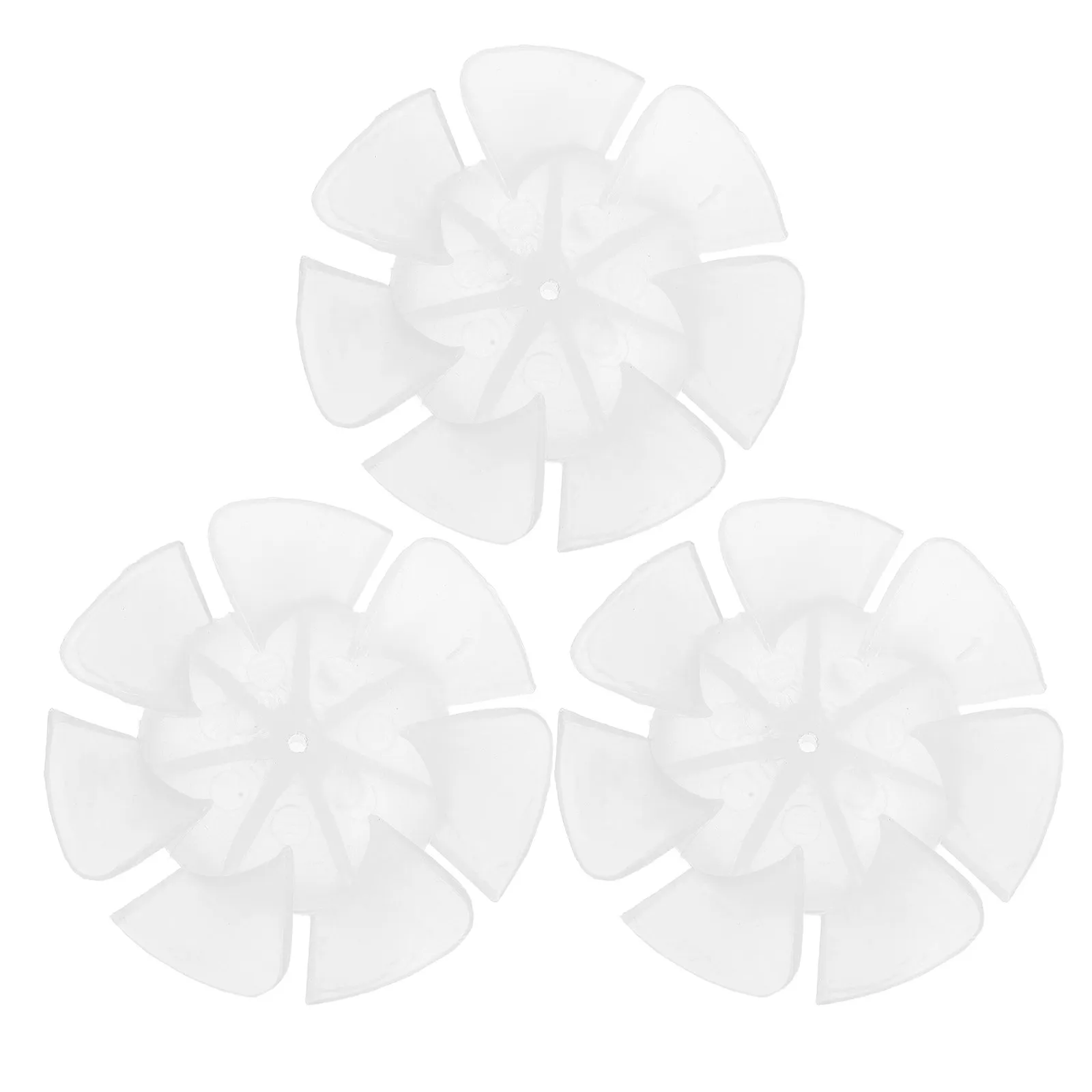 3Pcs Hair Dryer Fan Replacement Blade Universal Mini Blower Wheel for Motor Impeller Efficient Airflow Repair Parts