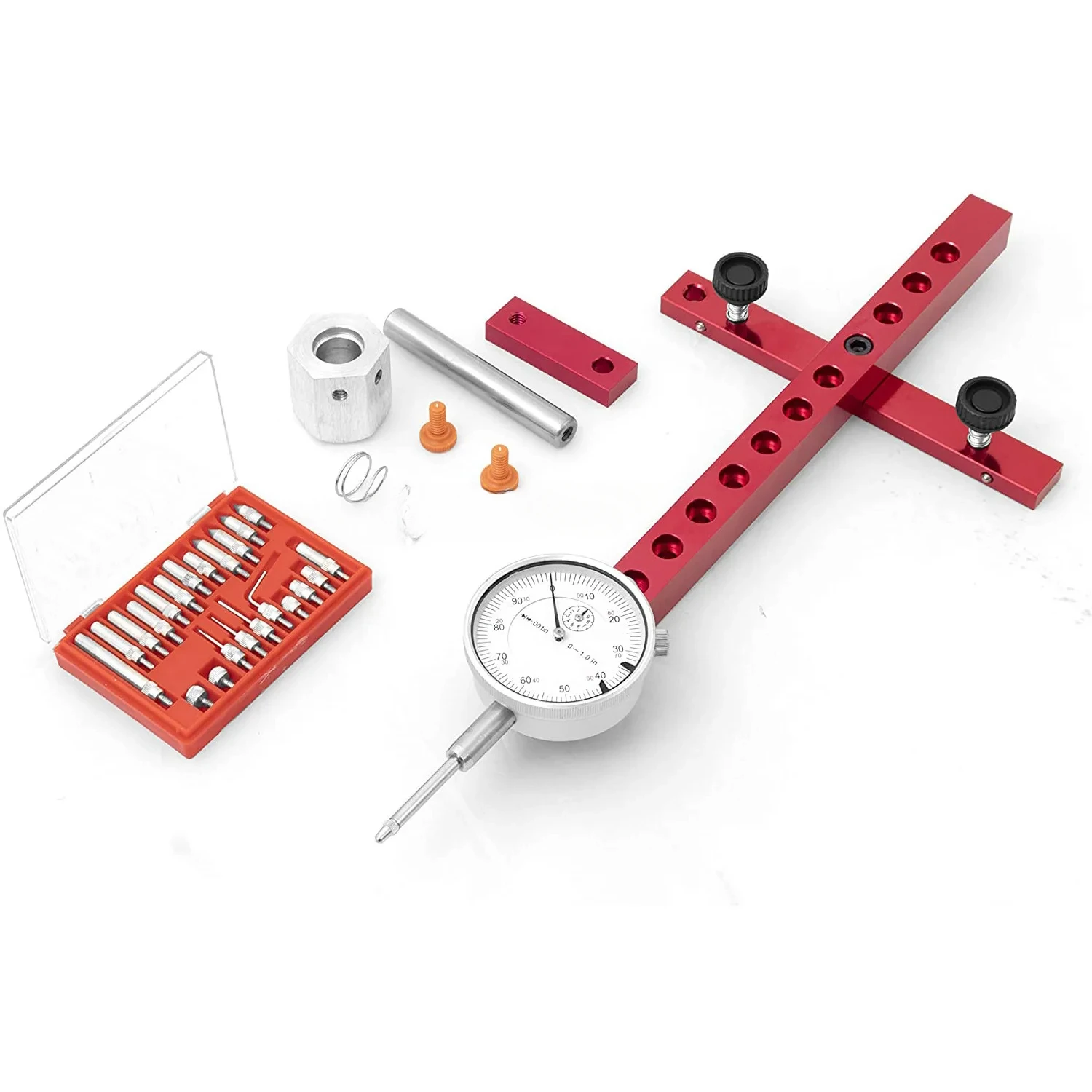 Table Saw Dial Indicator Gauge Tool Alignment System A-Line It Basic Kit Saw Table Aligning and Calibrating Machinery