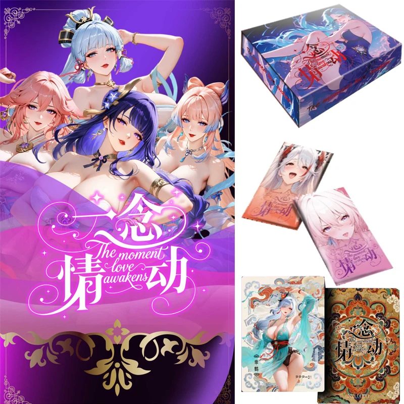 4box-yisishier-meikashe-the-moment-love-awakers-goddess-story-cards-waifu-booster-box-ccg-acg-doujin-toys-and-hobby-gift