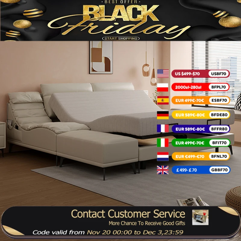 

Кожаный лофт, современная двуспальная кровать, матрас, комплект для взрослых и взрослых, умная двуспальная кровать King Size Lit De Chambre A Coucher, мебель для спальни