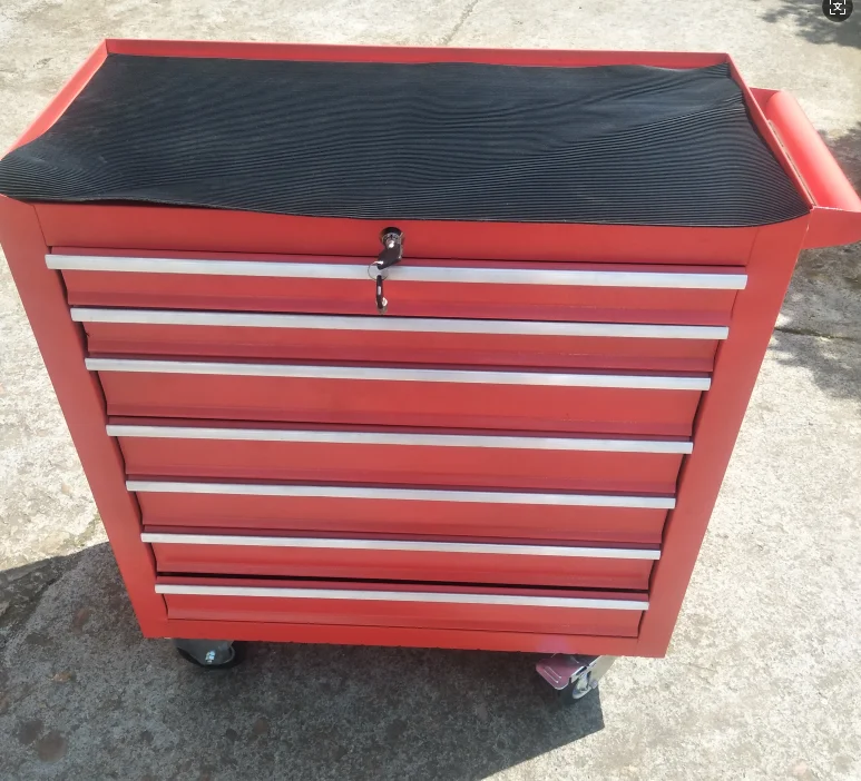 a for  Heavy Duty Metal Tool Storage Cabinet Workbench 7 Drawers Anti-Theft Waterproof   300kg Load Capacity