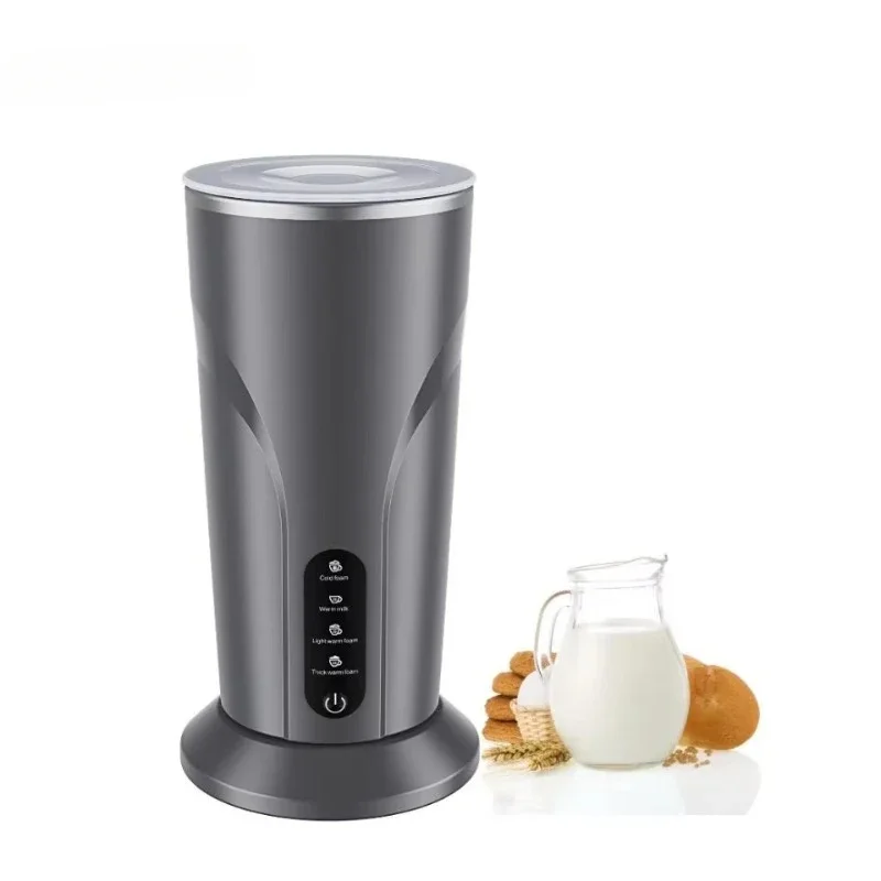 

Automatic Electric 4-in-1 Milk Foam Machine with Stand Cappuccino Foam Coffee Steamer Milk Foamer