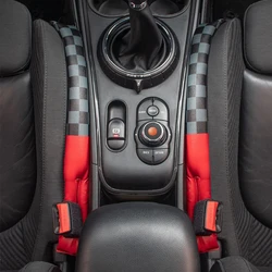 For Mini Cooper Accessories R50 R52 R53 R55 R56 R60 R61 F54 F55 F56 F60 Clubman Car Seat Gap Filler Leather Soft Side Seam Plug