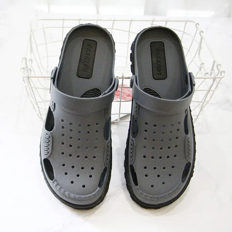 

Dual Use Men's Sandals Slippers Flat Breathable Sandal Shoes New Summer Outdoor Beach Hiking Sandals for Men Sandalias De Hombre
