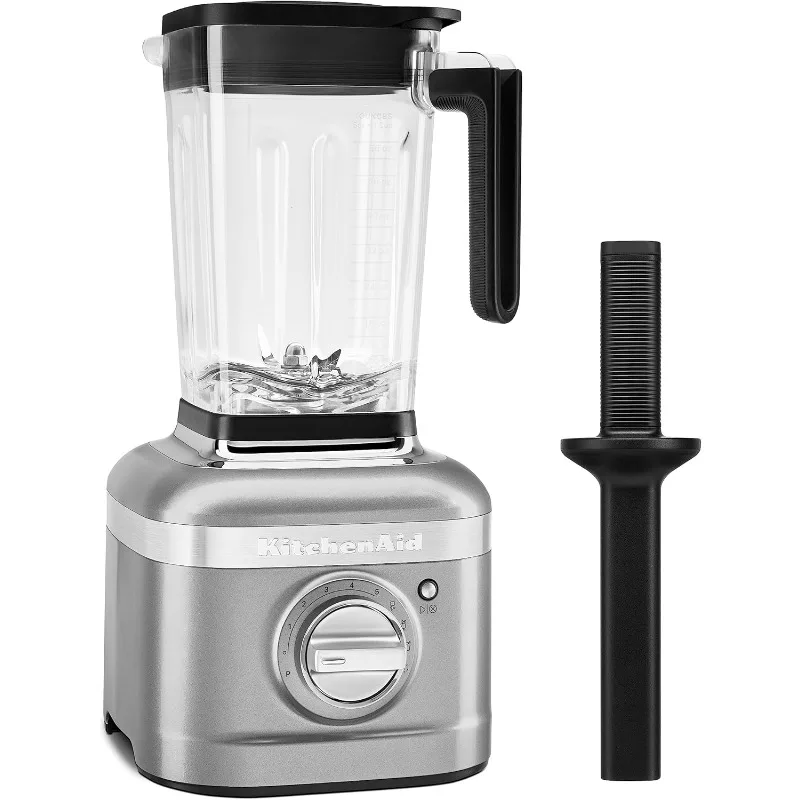 Adjustable Speed Control Blender with Tamper - Silver, 56 ounces，9.02