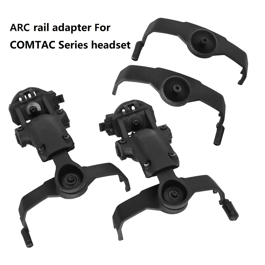 

Tactical Helmet Bracket Rail Mount Kit ARC Rail Adapter for Tactical Headphones COMTA II COMTA III Airsoft Shooting Headset