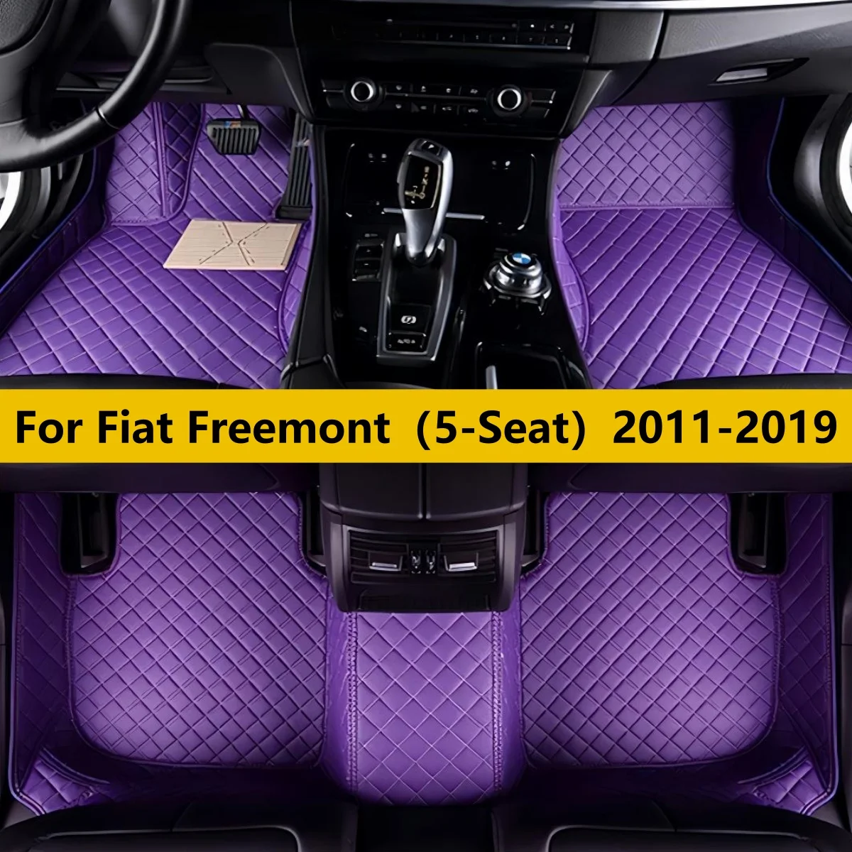 

Автомобильные коврики для Fiat Freemont (5-местный) 2011-2019 годов выпуска, кожаные, для ног, ковровые, напольные.