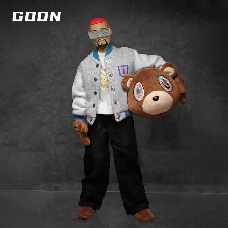 

Оригинальная коллекционная фигурка Dropout Bear в масштабе 1:6 с подвижными суставами, модная коллекционная декоративная фигурка, подарок, в наличии