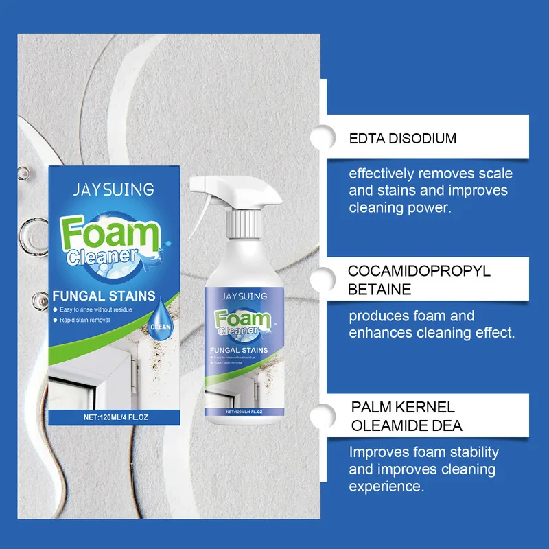 

Stain Removal Foam Multi Purpose Household Cleaner For Moldy Walls Tiles Moldy Wall Tile Cleaner
