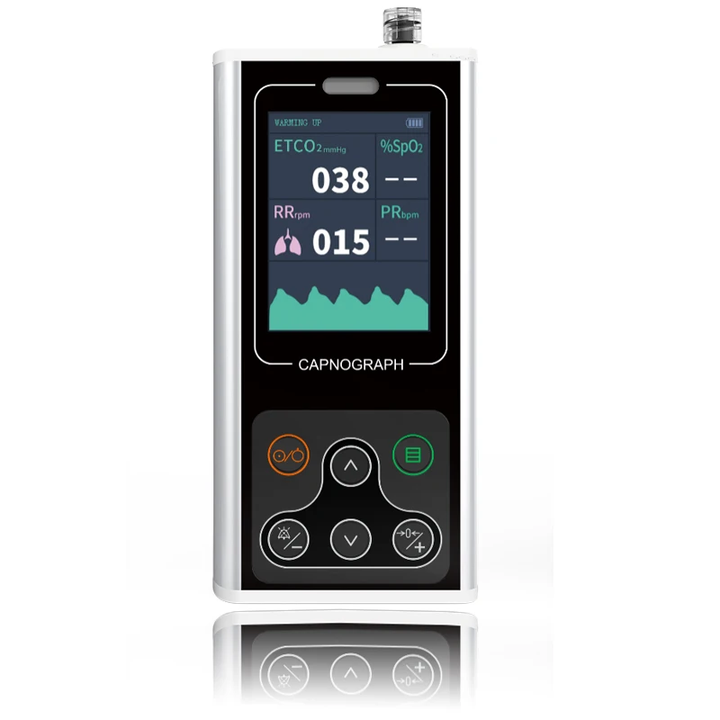 Handheld Veterinary Multiparameter Etco2 Capnograph Monitor Essential Monitoring Devices for Veterinary Care