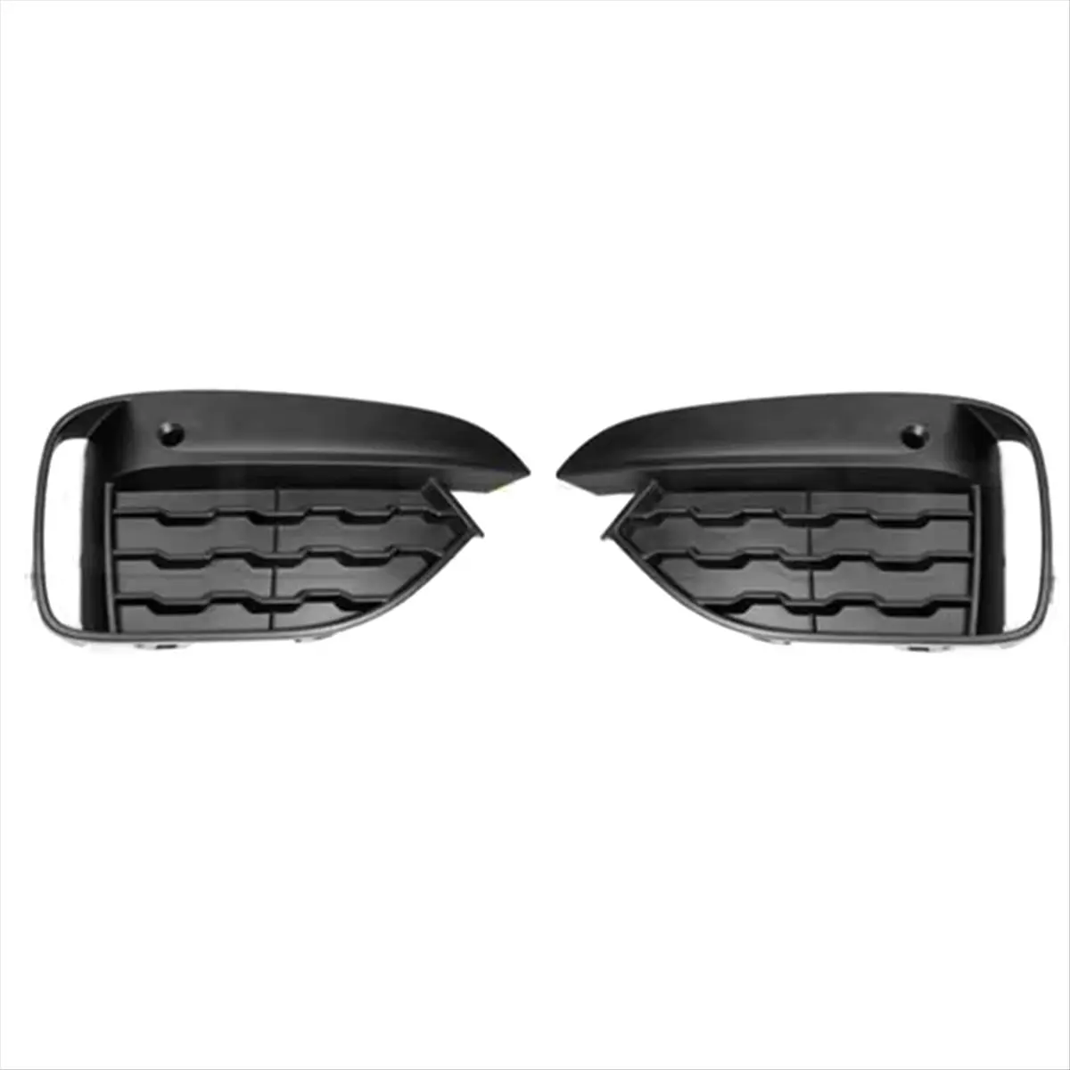 Compatible Left Right Front Bumper Fog Light Grille Fog Light Cover for X6 F16 2015-2018 51118069333 51118069334