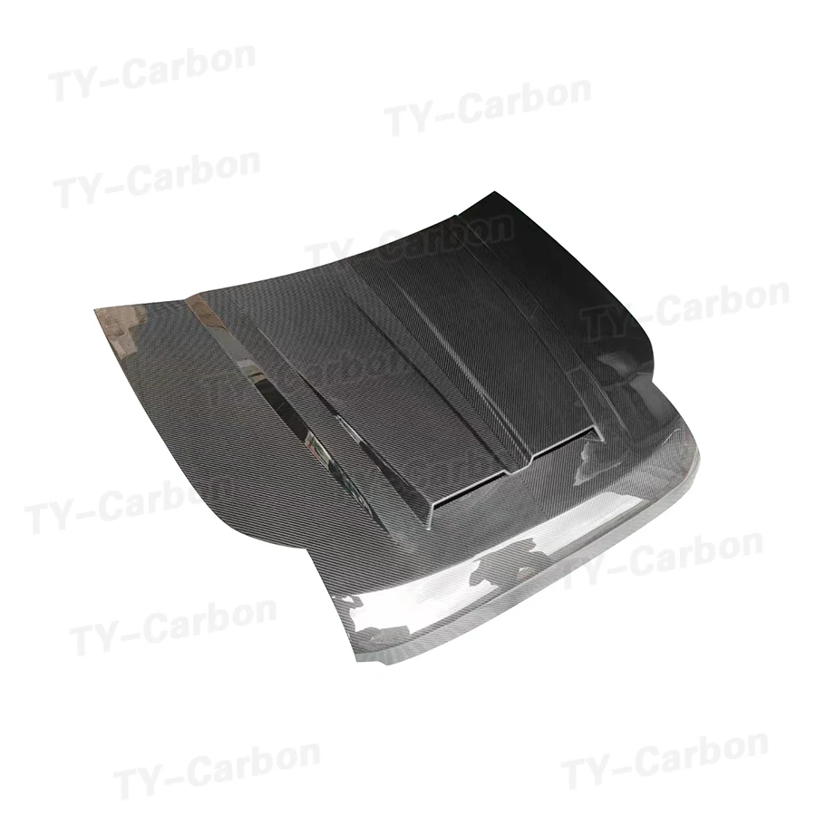 High Quality Real Carbon Fiber Front Engine Hood Vent Cover  For LAND ROVER Defender 90 110 2019-2022 Car Accessories