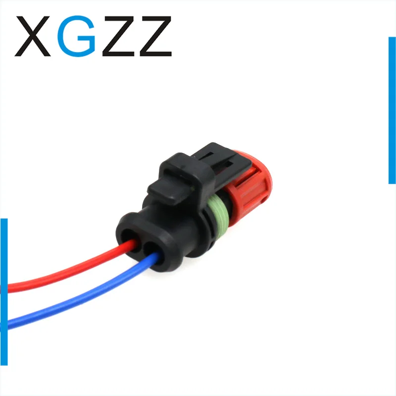 1337245-3 is suitable for Volvo fuel injectors with 2-hole plug connectors, wiring harnesses, and terminals