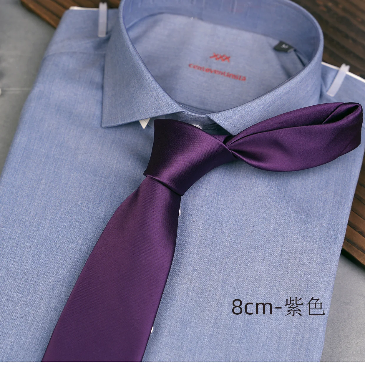 8cm 솔리드 컬러 남성 비즈니스 슬림 넥타이 영국 클래식 넥타이 캐주얼 웨딩 액세서리