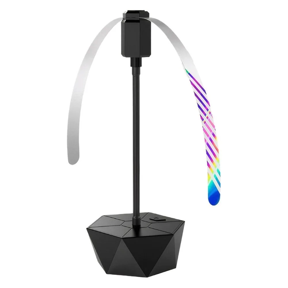 Ventilador repelente de moscas recargable por USB, fácil de llevar, portátil, puede conducir moscas, repelente de insectos, ventiladores seguros y sin sonido para comida y barbacoa