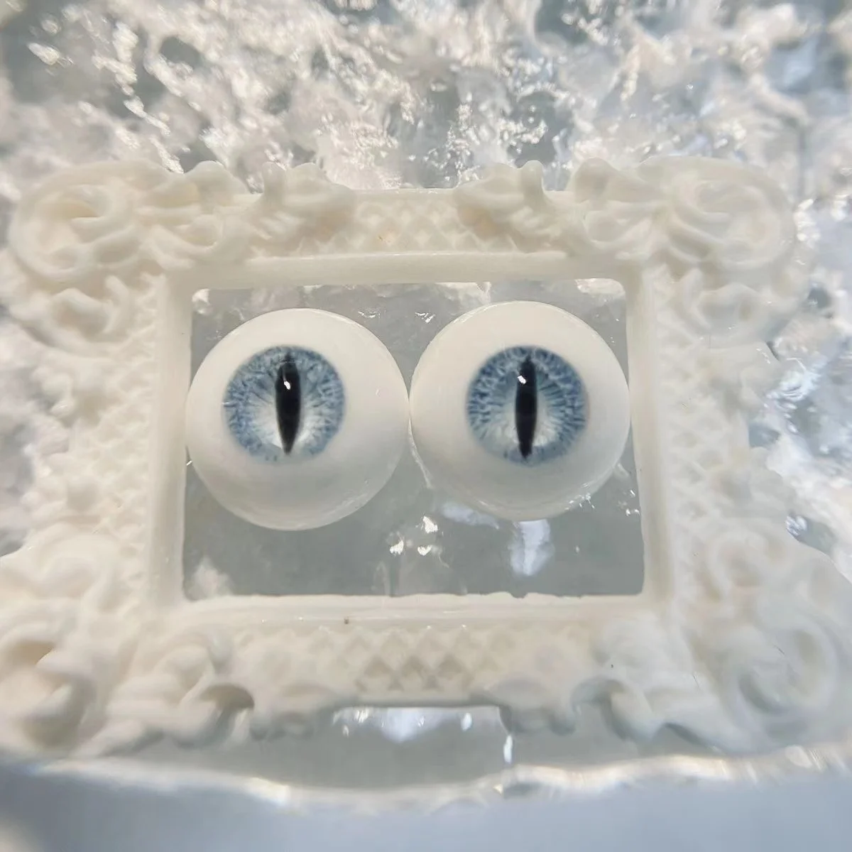 BJD Eye OB11 Resin Eyeball Mei Jie Pig 1/3 1/4 1/6 1/8 Doll Eyes ，The Beast's Pupils Are As Transparent As Water