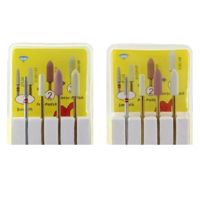Dental Drill Bits HP Kit To Adjust Lithium Disilicate Dental Tools 4pcs/set Two Type Choices