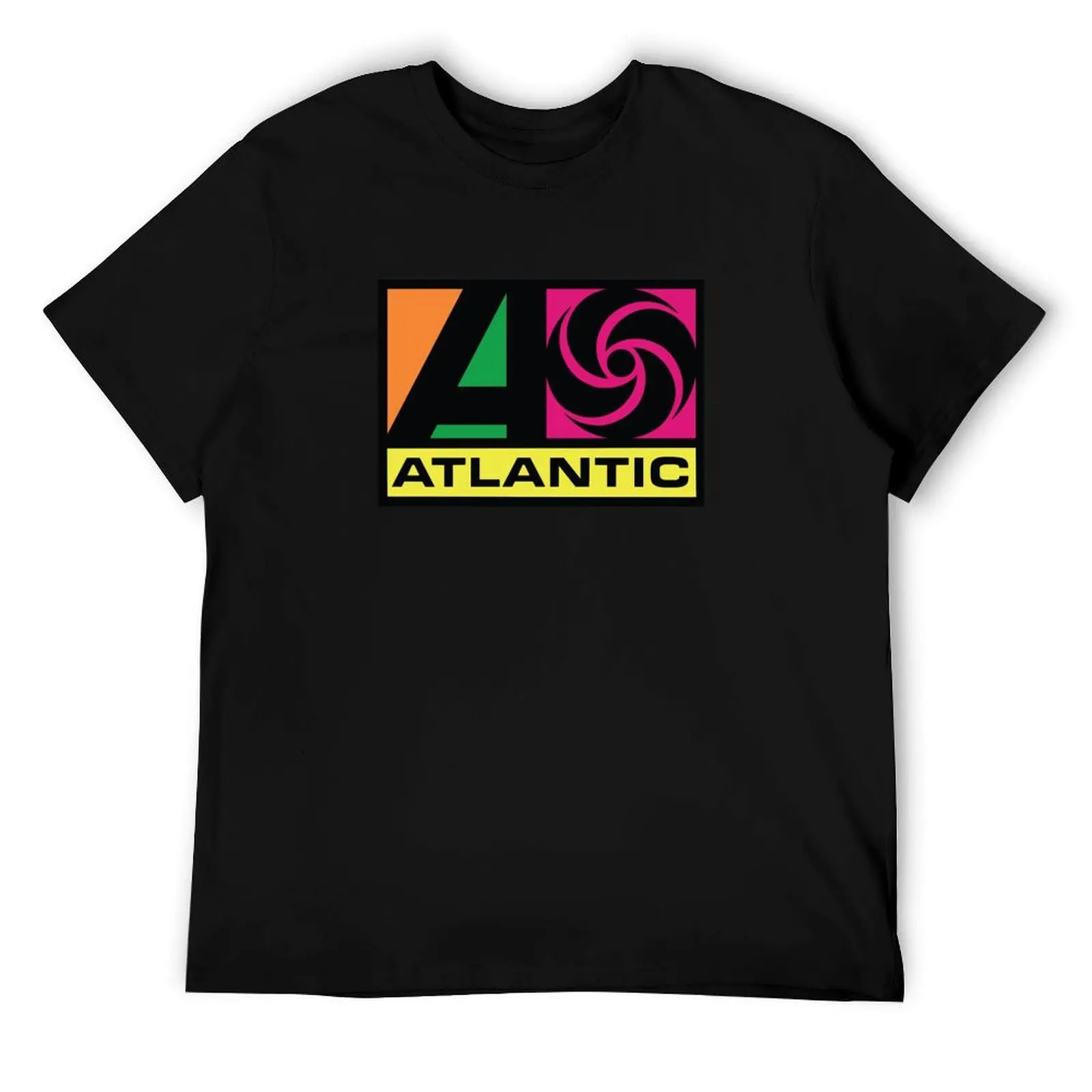 

Atlantic Records Logo Vintage Soul Funk Boogie Breaks T-Shirt cotton t shirts high quality cotton t shirts man 100% T-Shirt