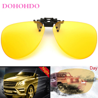 Fashion Design Polarized Women Glasses Night Vision Clip-On Sunglasses Men Outdoor Sports Driving Anti-Glare Goggles UV400 Очки
