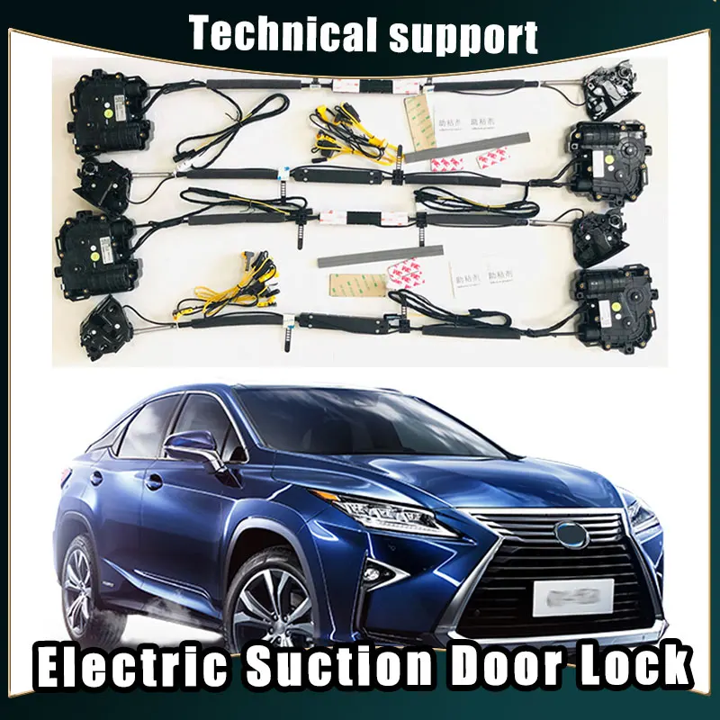 

Car Soft Close Door Latch Pass Lock Actuator Electric Absorption Suction Silence Closer For Lexus rx 2012~2023