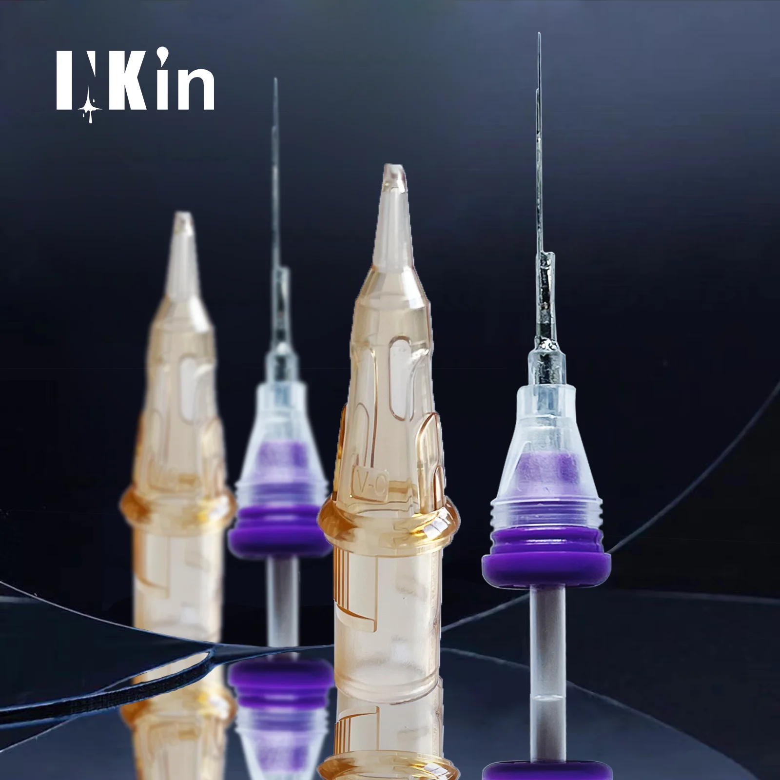 EZ INKIN PMU SMP Cartridge Tattoo Needle 1RL Permanent Makeup Needles Eyebrow Eyeliner Lips Cartridge Tattoo Machine Pen