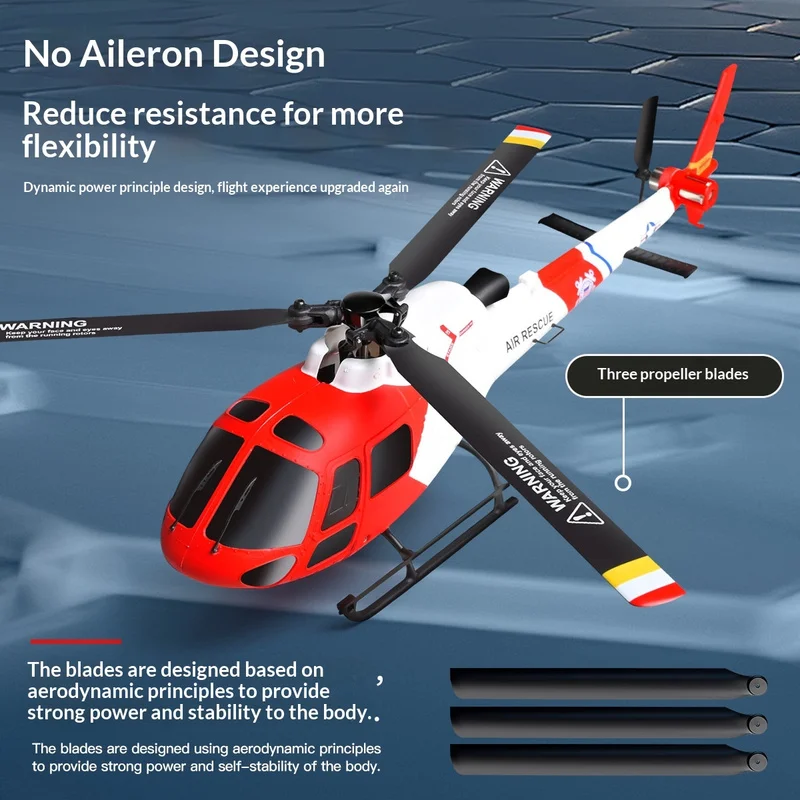 WeiliK150 Squirrel Remote-Controlled Aircraft Pressure Optical Flow Altitude Maintenance RC Helicopter Model