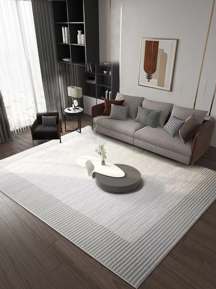 

Carpet Living Room Nordic Light Luxury High Quality Sofa Table Carpet Modern Simple Gray Bedroom and Household Floor Mat Large