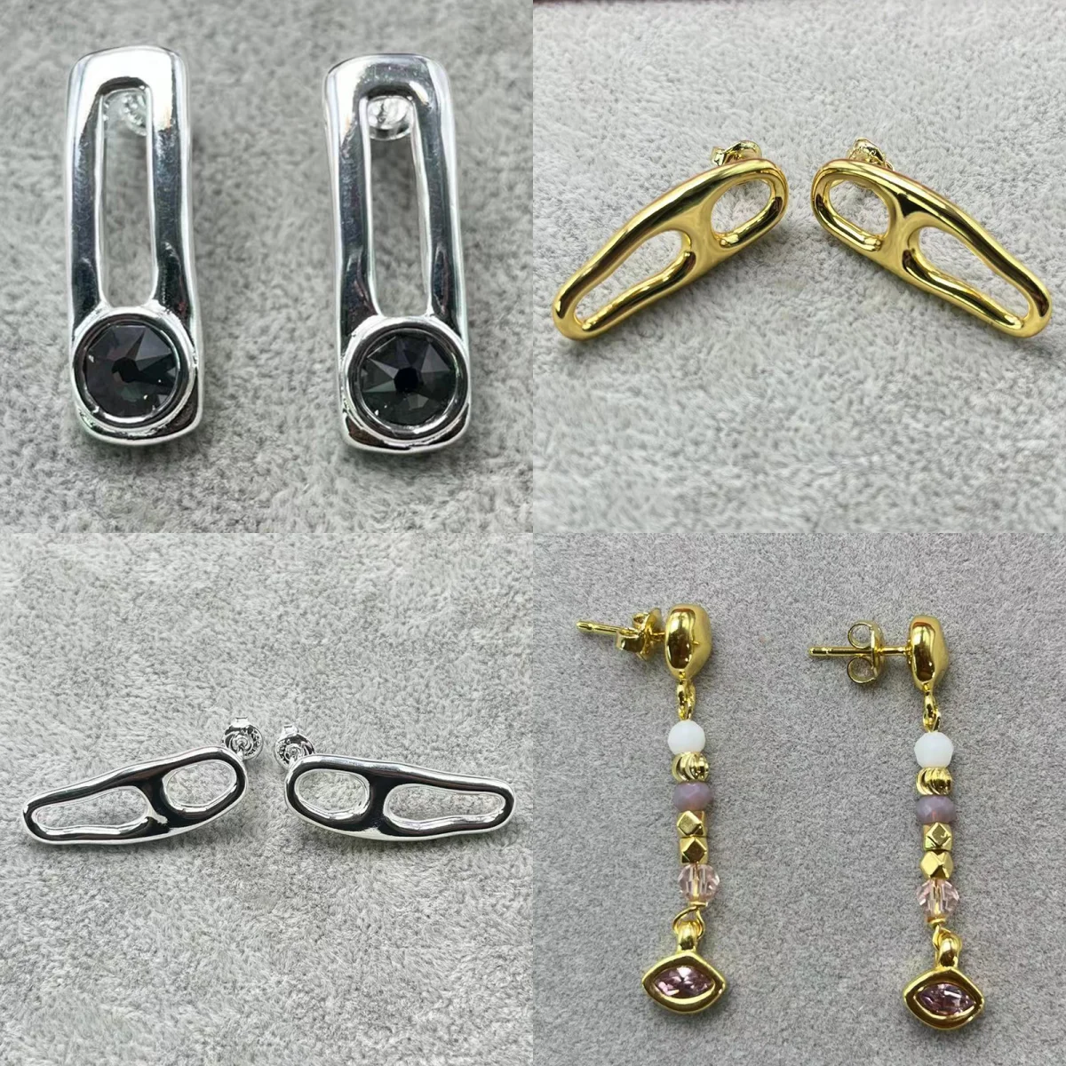 

Лидер продаж в Европе и Америке, лето 2021, модные универсальные серьги Uno, женские модные аксессуары, подарки